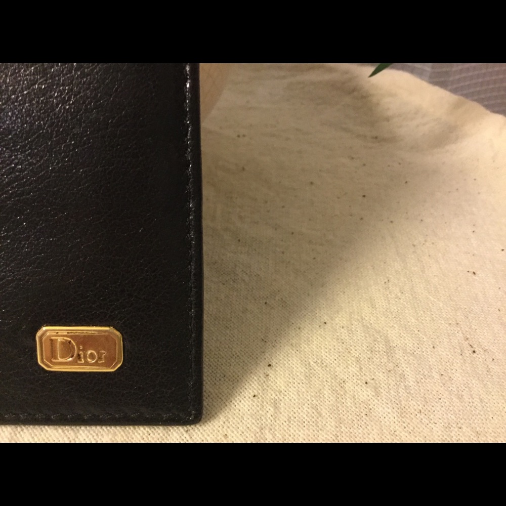 Dior men’s black leather wallet - Picture 2 of 4